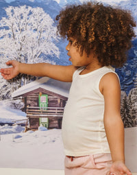 Smalls Merino Tank | Ivory