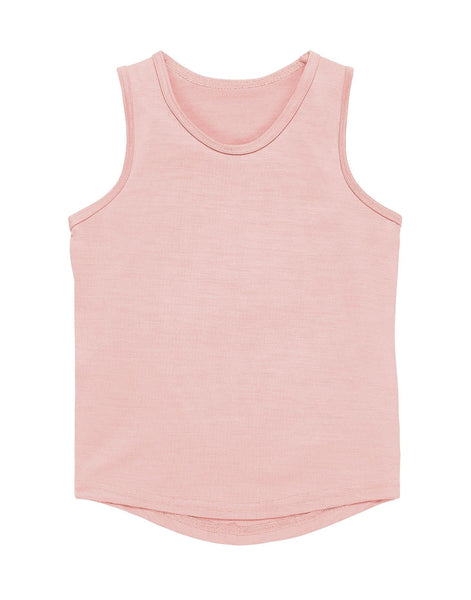 Merino Tank | Pink Peach Blossom