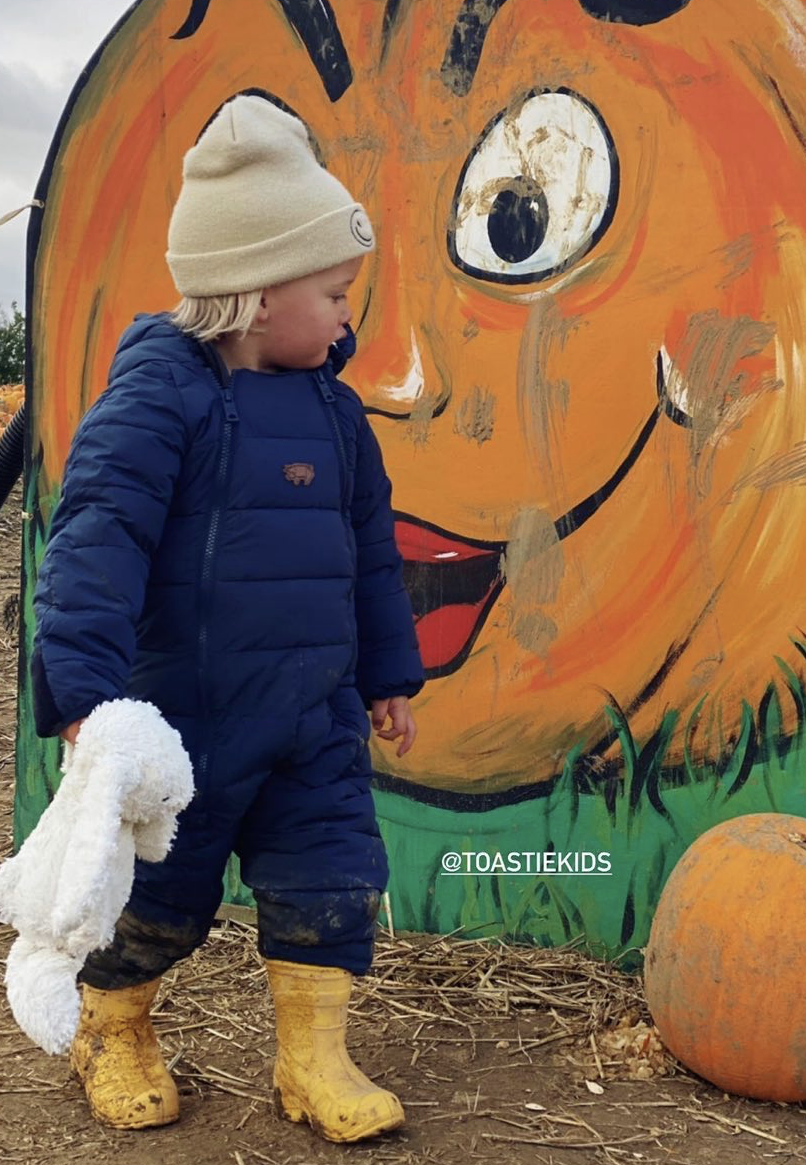 Quilted Snowsuit | Ink Navy