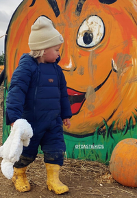 Quilted Snowsuit | Ink Navy