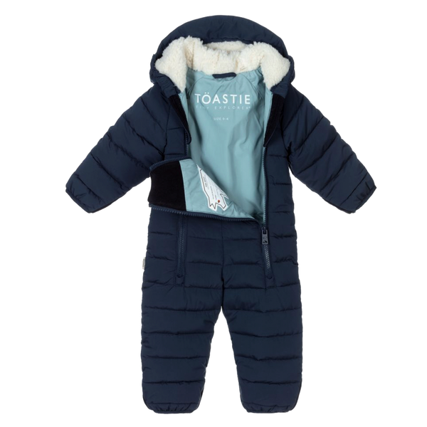 Quilted Snowsuit | Ink Navy