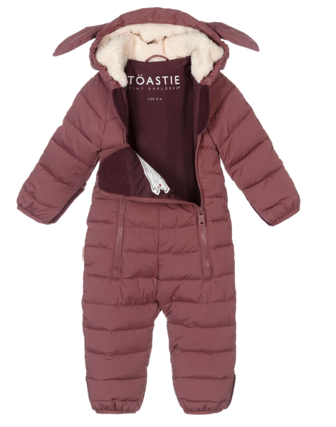 Cloud Onesie Snowsuit | Berry