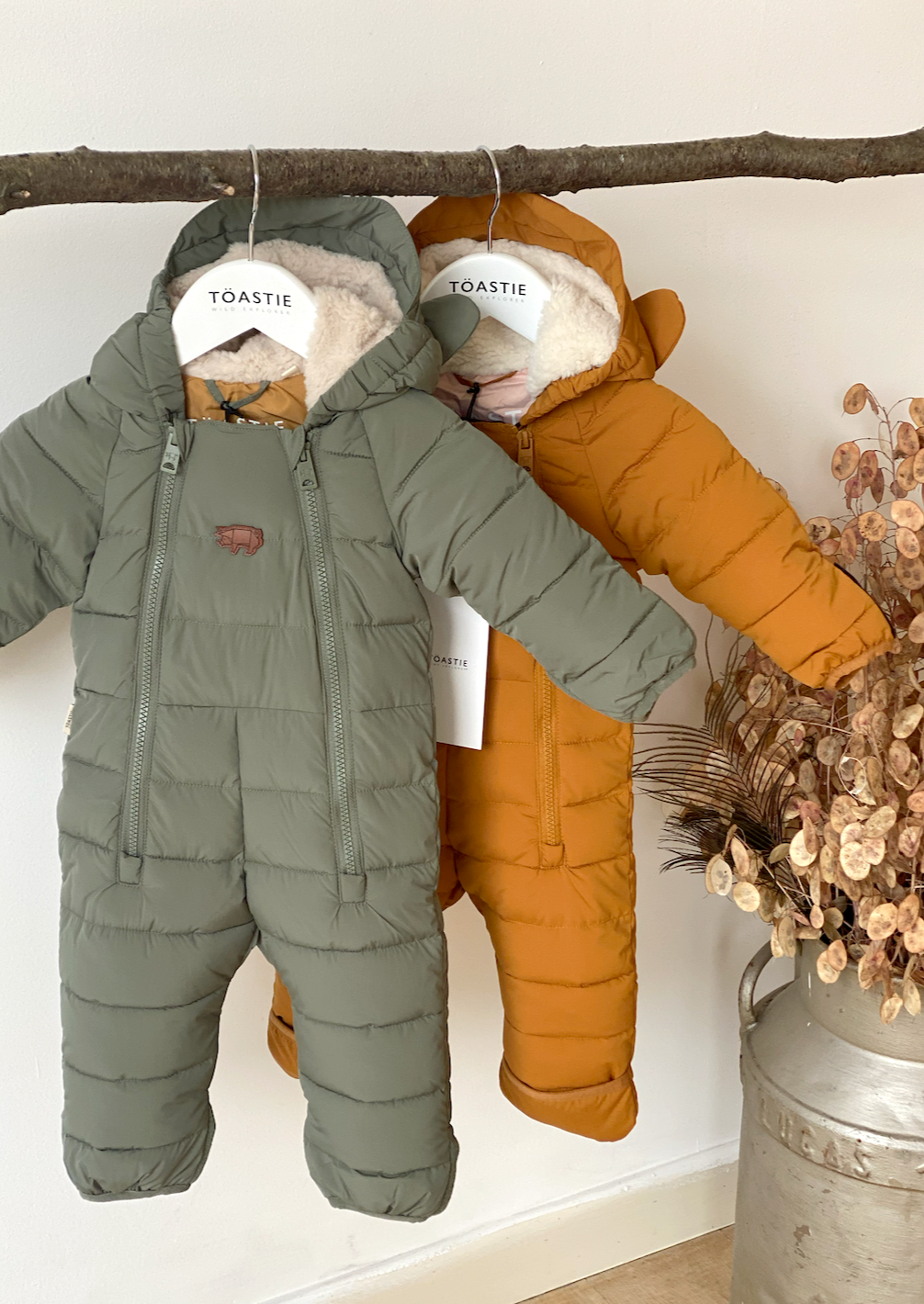 Quilted Snowsuit | Sage