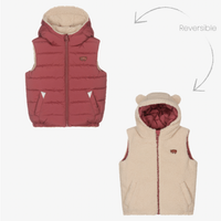Matte Berry | Sherpa EcoReversible Gilet