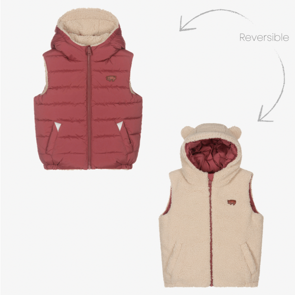 Matte Berry | Sherpa EcoReversible Gilet
