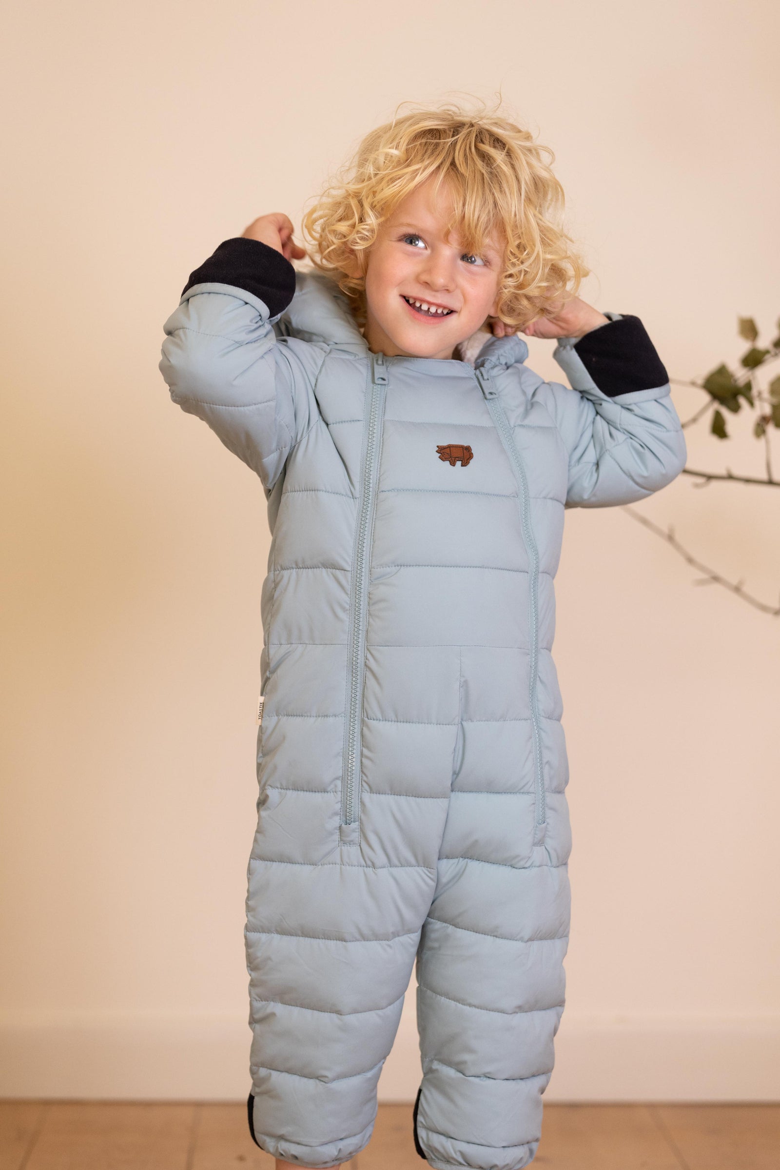 Quilted Snowsuit | Seagrass