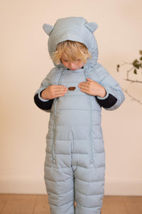 Quilted Snowsuit | Seagrass